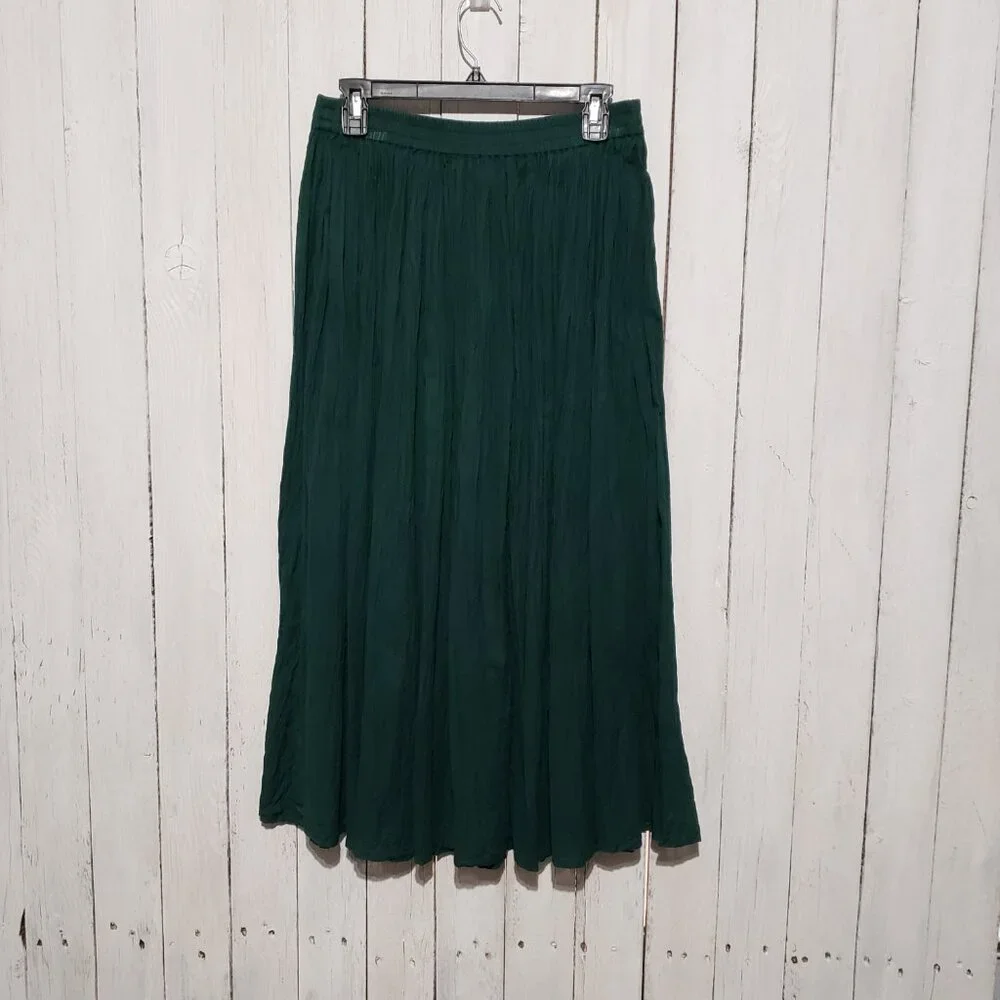 Vintage 90s Y2K Skirt M Maxi Broomstick Boho‎ Whimsigoth Prairie Indie Festival